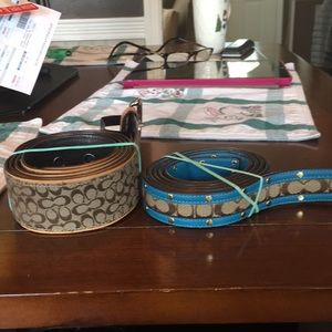 2 coach belts